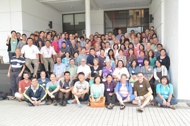 Group photograph of AMCN participants in 2013