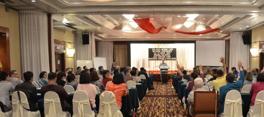 Conference hall at the 2015 AMCN gathering