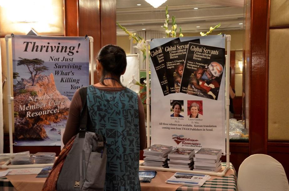 Resource display at the 2015 AMCN gathering